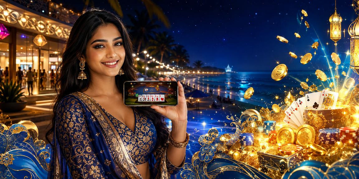 কক্সবাজার সমুদ্র সৈকতে মোবাইলে টিন পাত্তি খেলছেন একজন ব্যবহারকারী